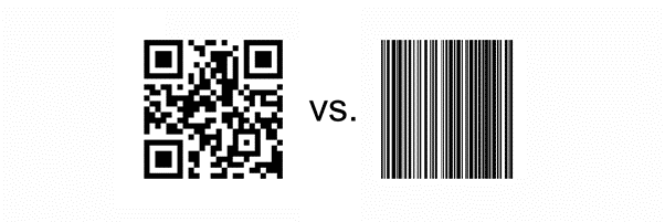 QR-kode vs. strekkode