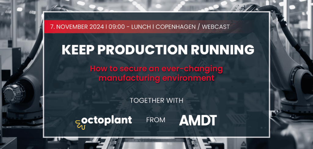 KEEP PRODUCTION RUNNING event header