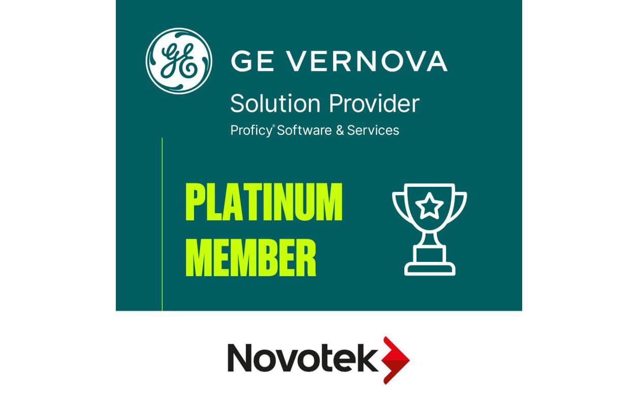 Novotek er GE Vernova Platinum Solution Provider