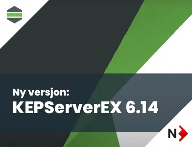 Kepware produktoppdatering: KEPServerEX 6.14