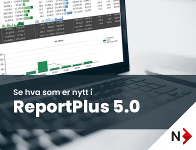 Produktoppdatering ReportPlus 5.0