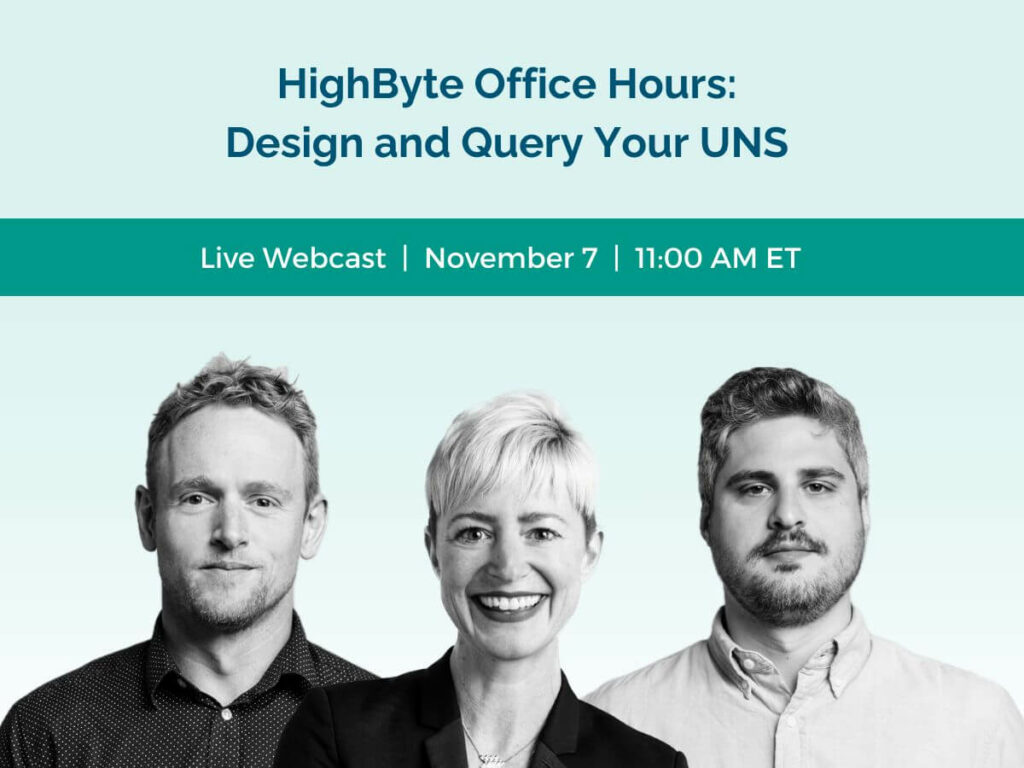 HighByte Webinar: Design and Query Your UNS